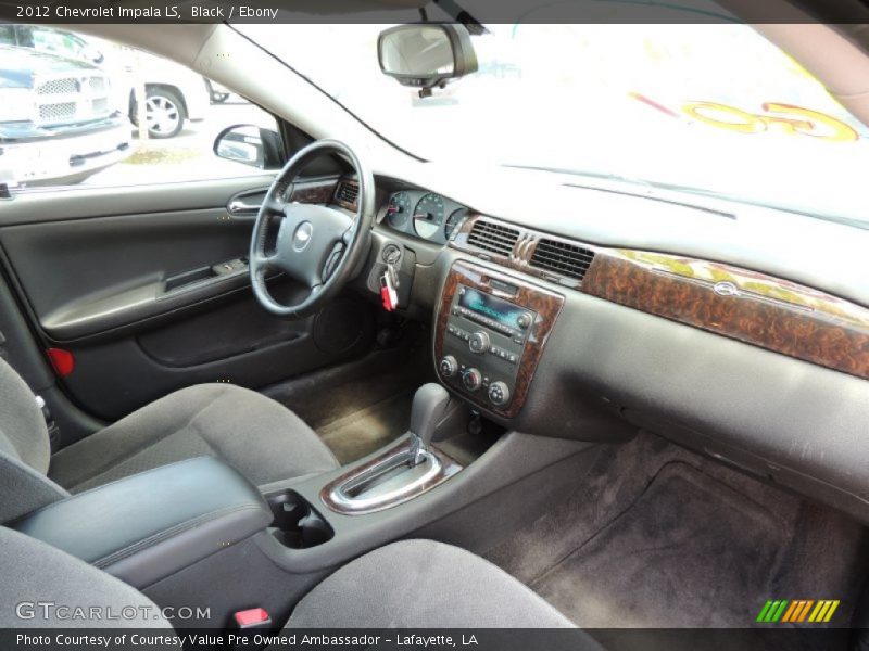 Black / Ebony 2012 Chevrolet Impala LS