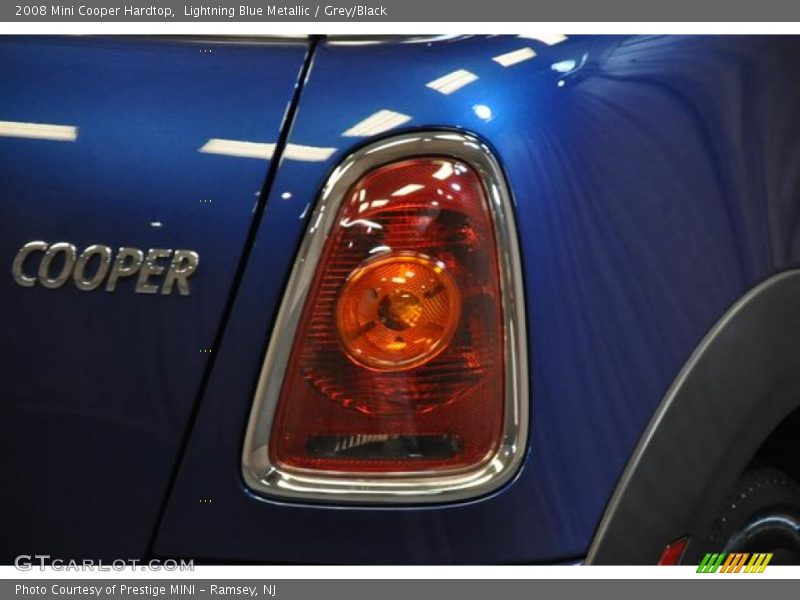 Lightning Blue Metallic / Grey/Black 2008 Mini Cooper Hardtop