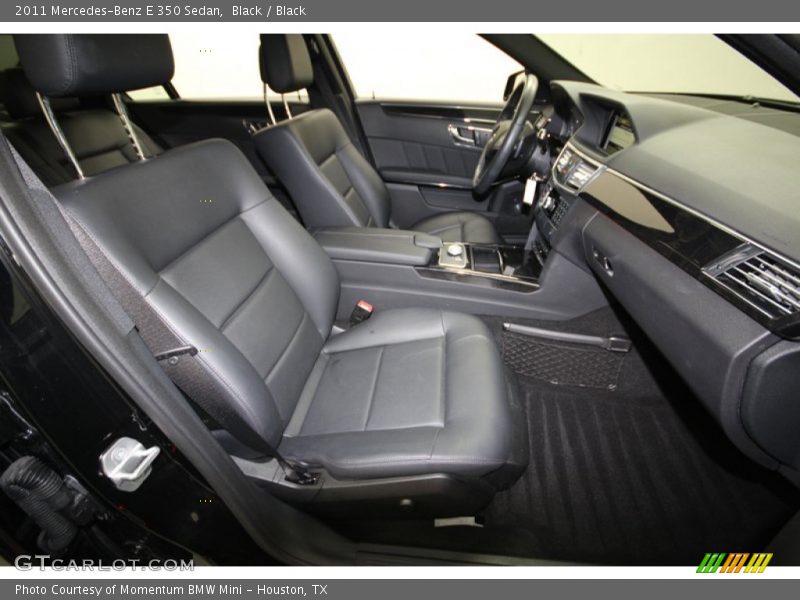 Black / Black 2011 Mercedes-Benz E 350 Sedan