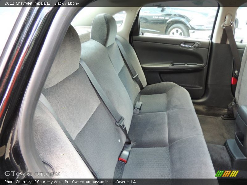 Black / Ebony 2012 Chevrolet Impala LS