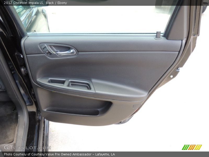 Black / Ebony 2012 Chevrolet Impala LS