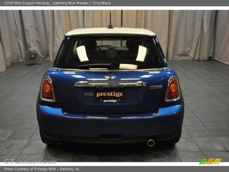 Lightning Blue Metallic / Grey/Black 2008 Mini Cooper Hardtop