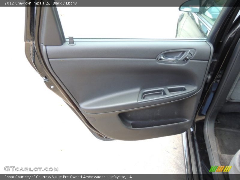 Black / Ebony 2012 Chevrolet Impala LS