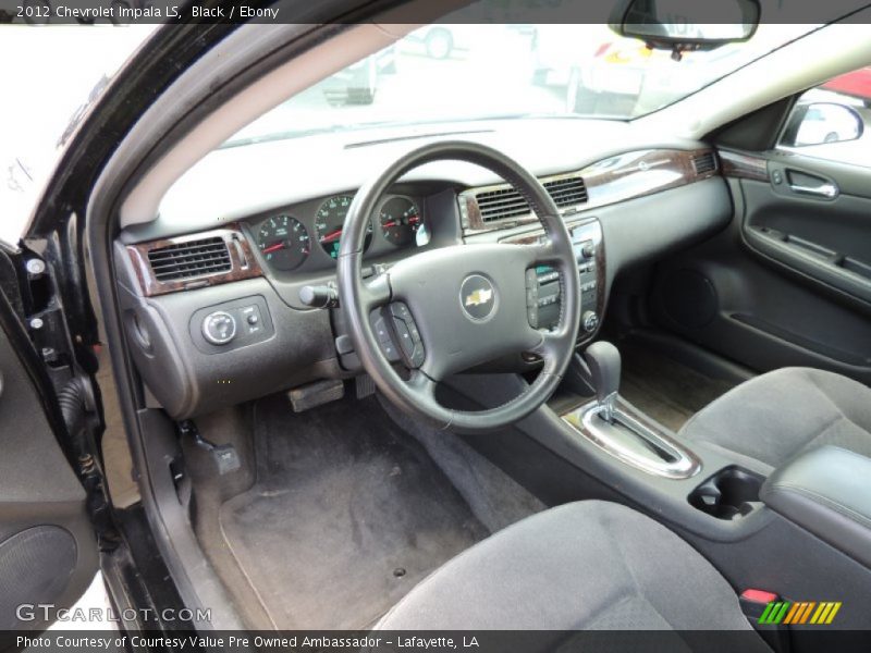 Black / Ebony 2012 Chevrolet Impala LS