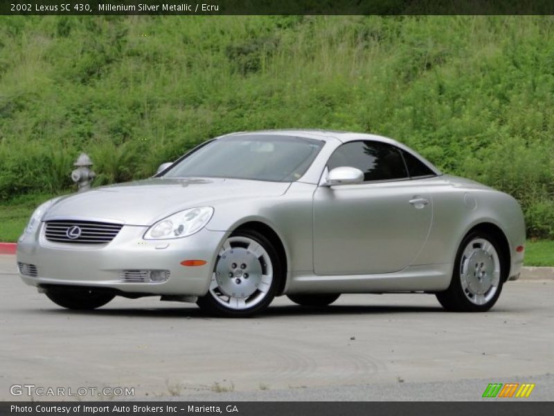Millenium Silver Metallic / Ecru 2002 Lexus SC 430