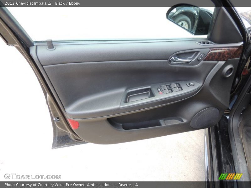 Black / Ebony 2012 Chevrolet Impala LS