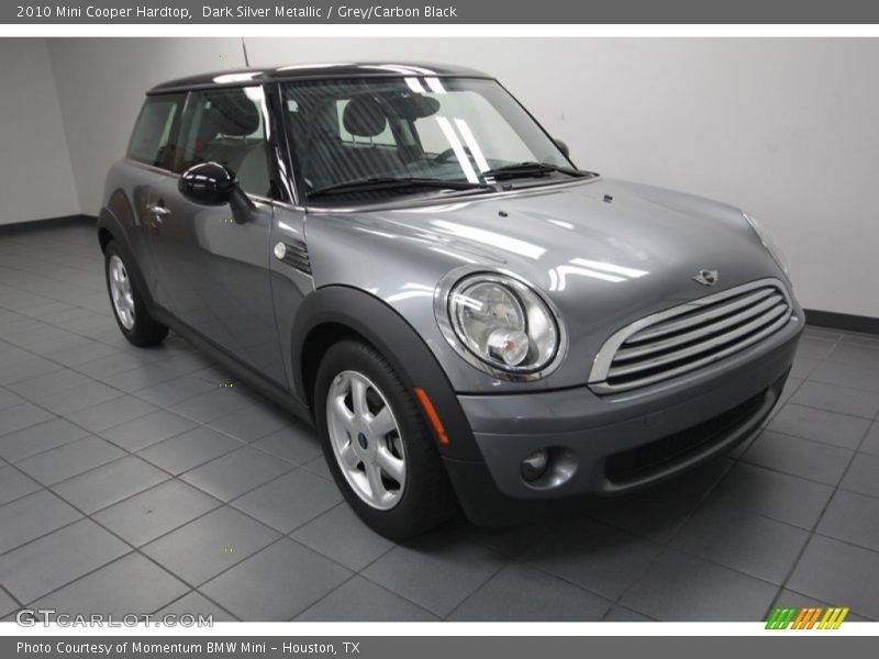Dark Silver Metallic / Grey/Carbon Black 2010 Mini Cooper Hardtop