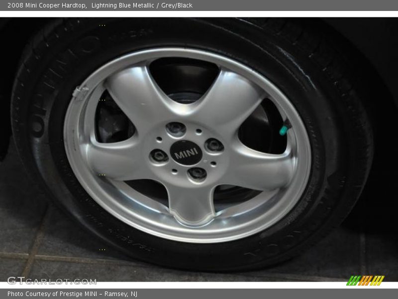 Lightning Blue Metallic / Grey/Black 2008 Mini Cooper Hardtop