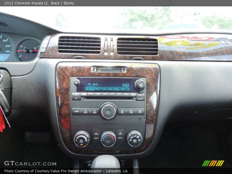 Black / Ebony 2012 Chevrolet Impala LS