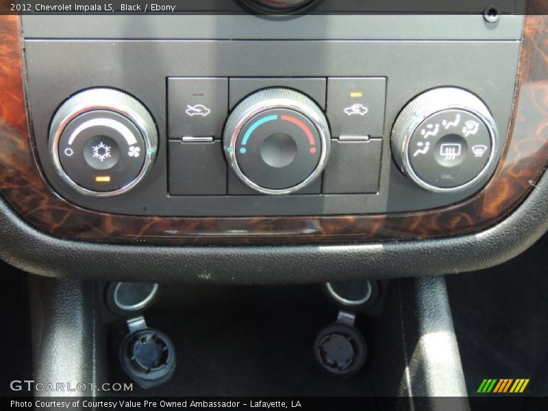 Black / Ebony 2012 Chevrolet Impala LS