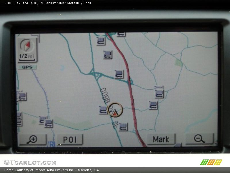 Millenium Silver Metallic / Ecru 2002 Lexus SC 430