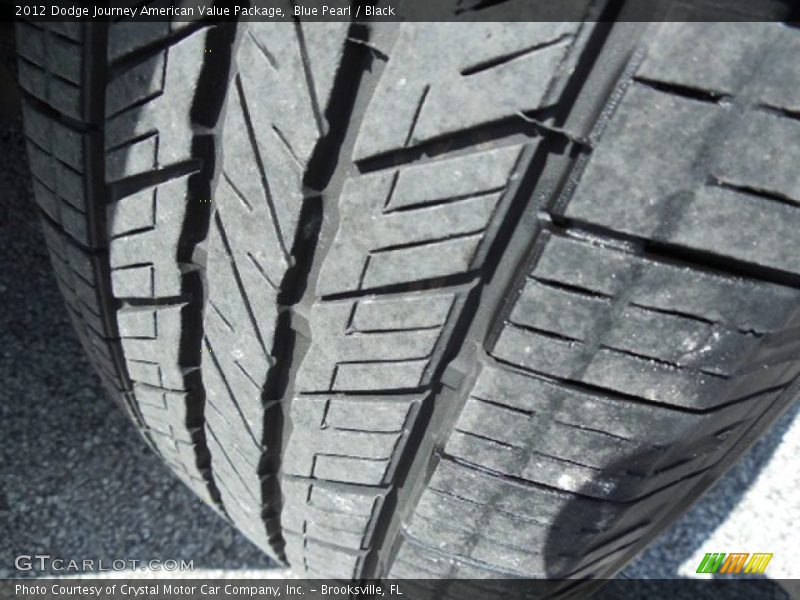 Blue Pearl / Black 2012 Dodge Journey American Value Package