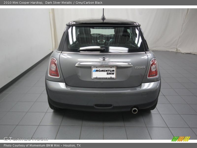 Dark Silver Metallic / Grey/Carbon Black 2010 Mini Cooper Hardtop