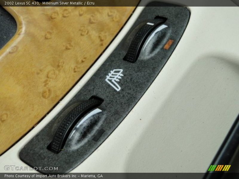 Millenium Silver Metallic / Ecru 2002 Lexus SC 430