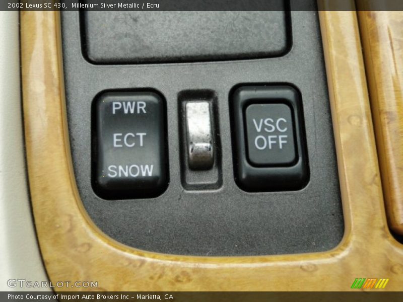 Millenium Silver Metallic / Ecru 2002 Lexus SC 430
