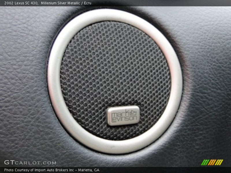Millenium Silver Metallic / Ecru 2002 Lexus SC 430