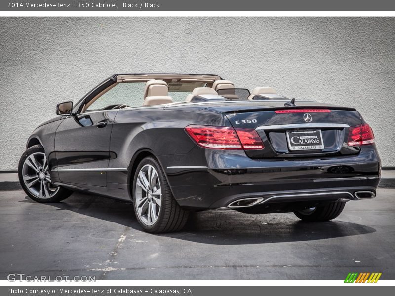Black / Black 2014 Mercedes-Benz E 350 Cabriolet