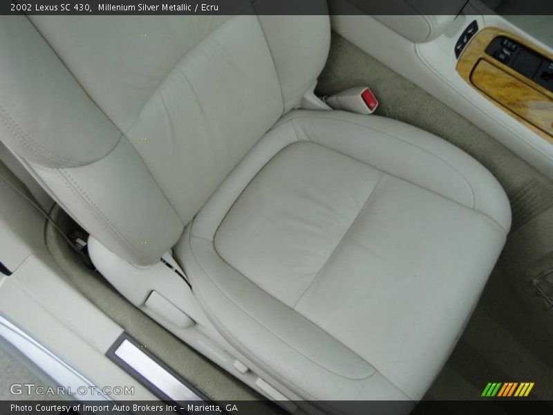 Millenium Silver Metallic / Ecru 2002 Lexus SC 430
