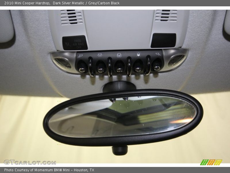 Dark Silver Metallic / Grey/Carbon Black 2010 Mini Cooper Hardtop