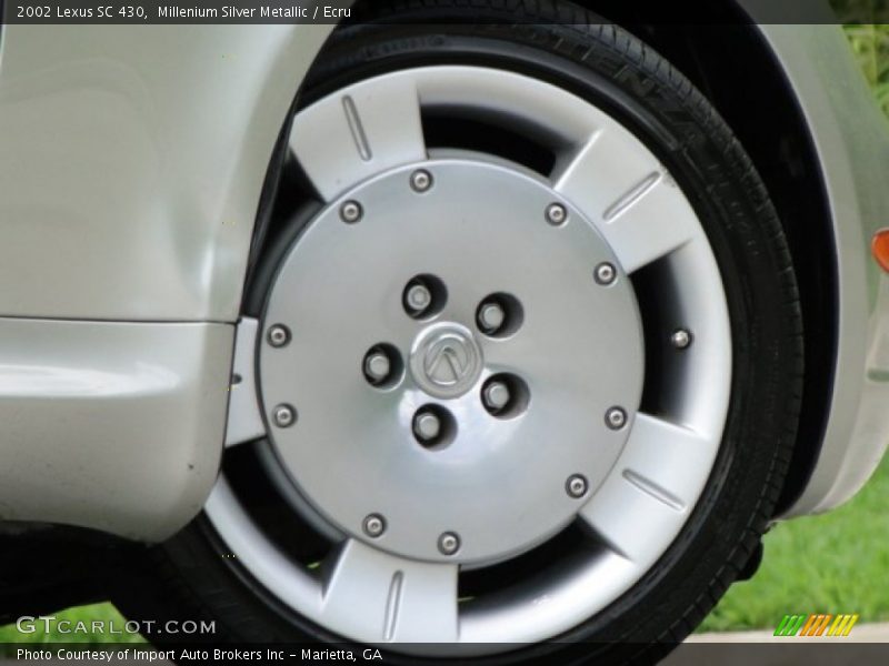 Millenium Silver Metallic / Ecru 2002 Lexus SC 430