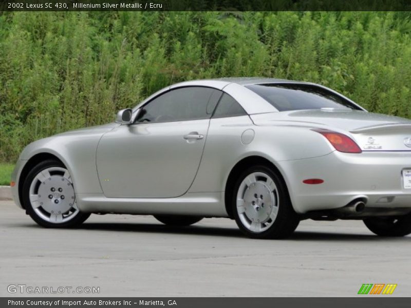 Millenium Silver Metallic / Ecru 2002 Lexus SC 430