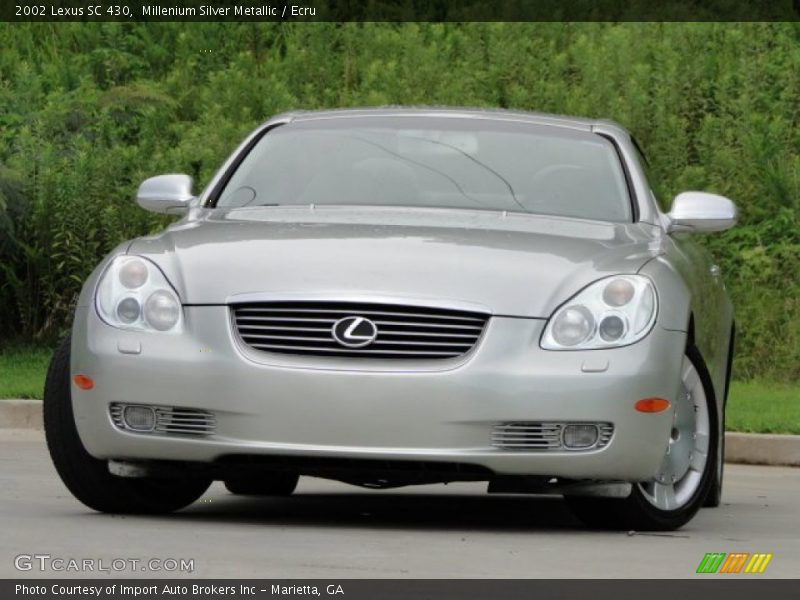 Millenium Silver Metallic / Ecru 2002 Lexus SC 430