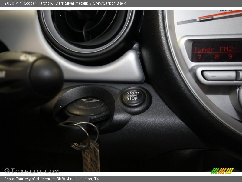 Dark Silver Metallic / Grey/Carbon Black 2010 Mini Cooper Hardtop