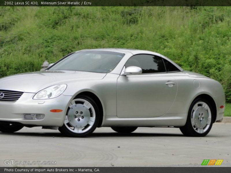 Millenium Silver Metallic / Ecru 2002 Lexus SC 430