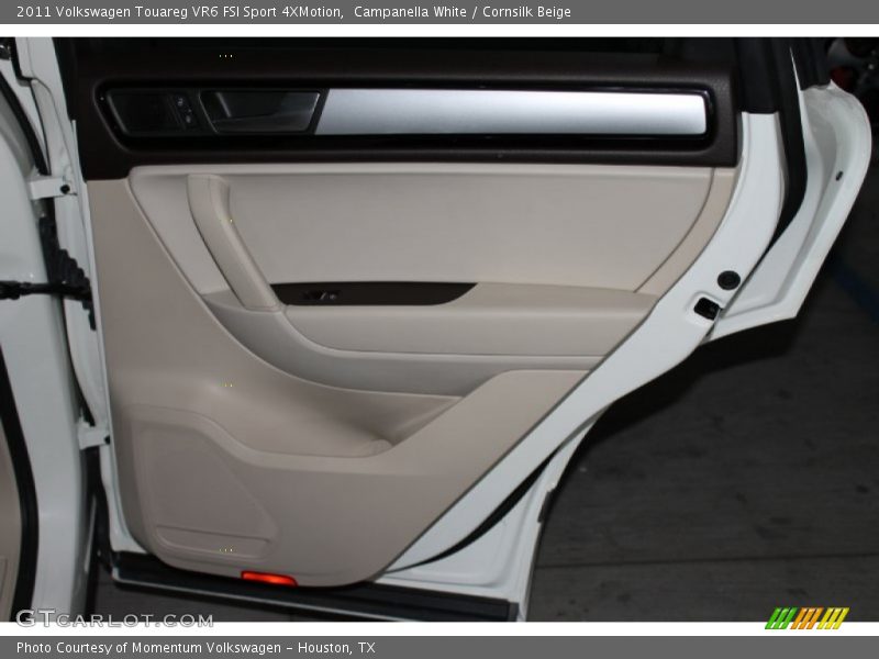 Campanella White / Cornsilk Beige 2011 Volkswagen Touareg VR6 FSI Sport 4XMotion