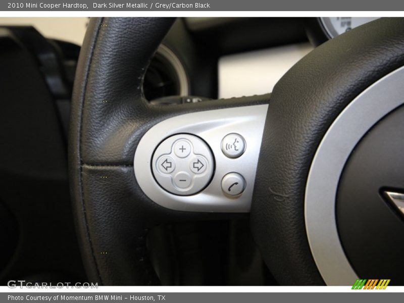 Dark Silver Metallic / Grey/Carbon Black 2010 Mini Cooper Hardtop