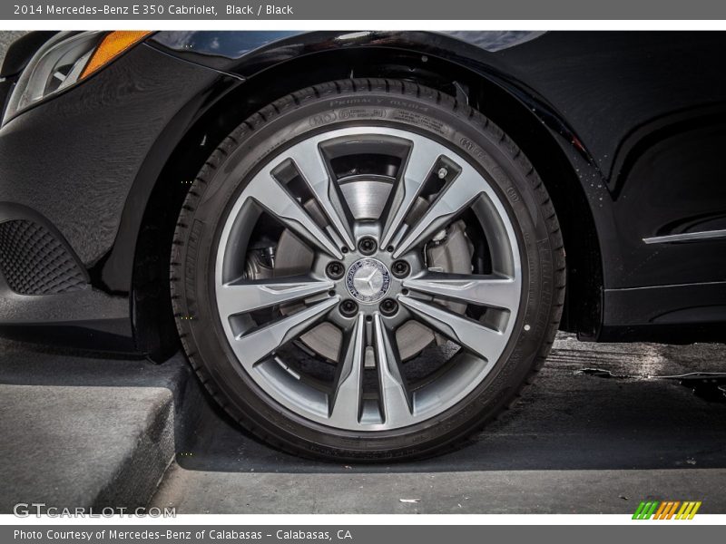 Black / Black 2014 Mercedes-Benz E 350 Cabriolet