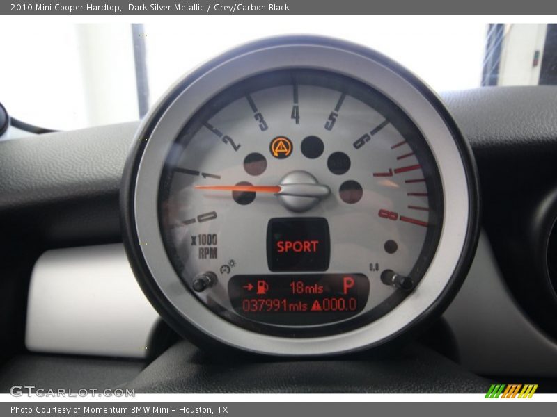 Dark Silver Metallic / Grey/Carbon Black 2010 Mini Cooper Hardtop