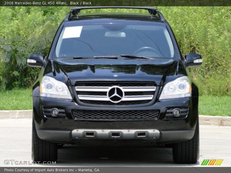 Black / Black 2008 Mercedes-Benz GL 450 4Matic