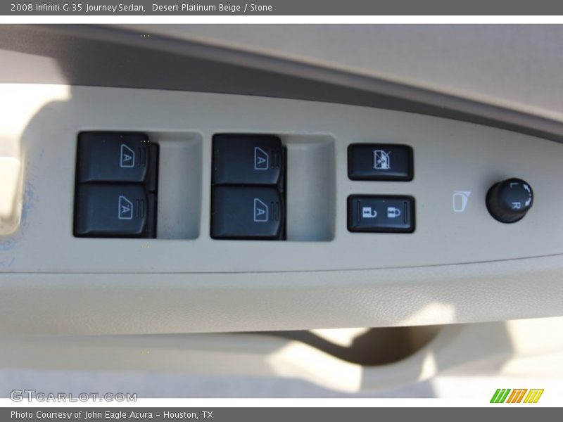 Desert Platinum Beige / Stone 2008 Infiniti G 35 Journey Sedan
