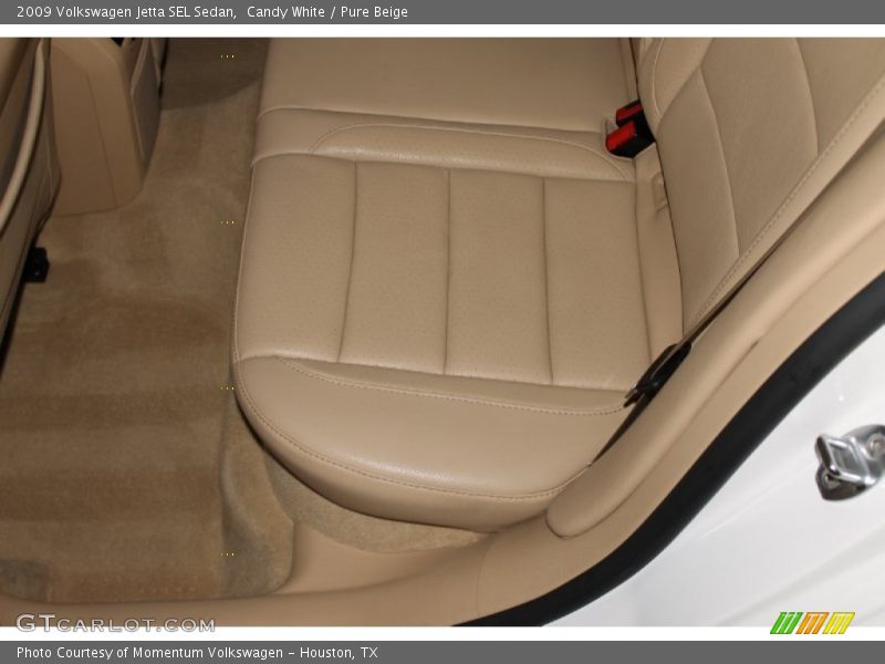 Candy White / Pure Beige 2009 Volkswagen Jetta SEL Sedan
