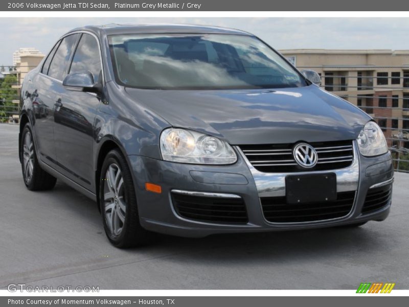 Platinum Grey Metallic / Grey 2006 Volkswagen Jetta TDI Sedan