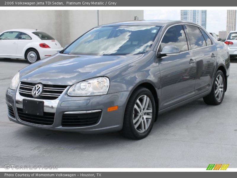 Platinum Grey Metallic / Grey 2006 Volkswagen Jetta TDI Sedan