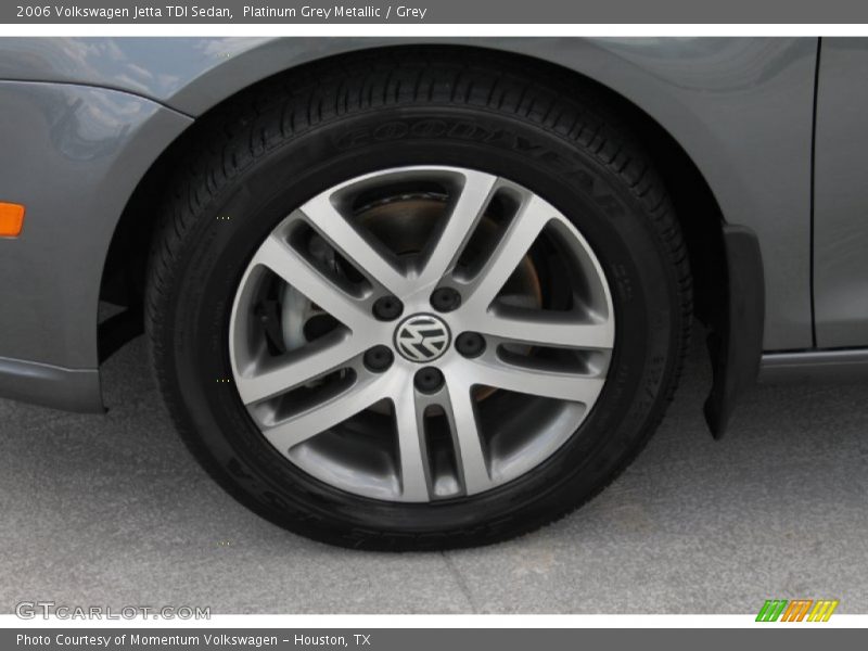 Platinum Grey Metallic / Grey 2006 Volkswagen Jetta TDI Sedan