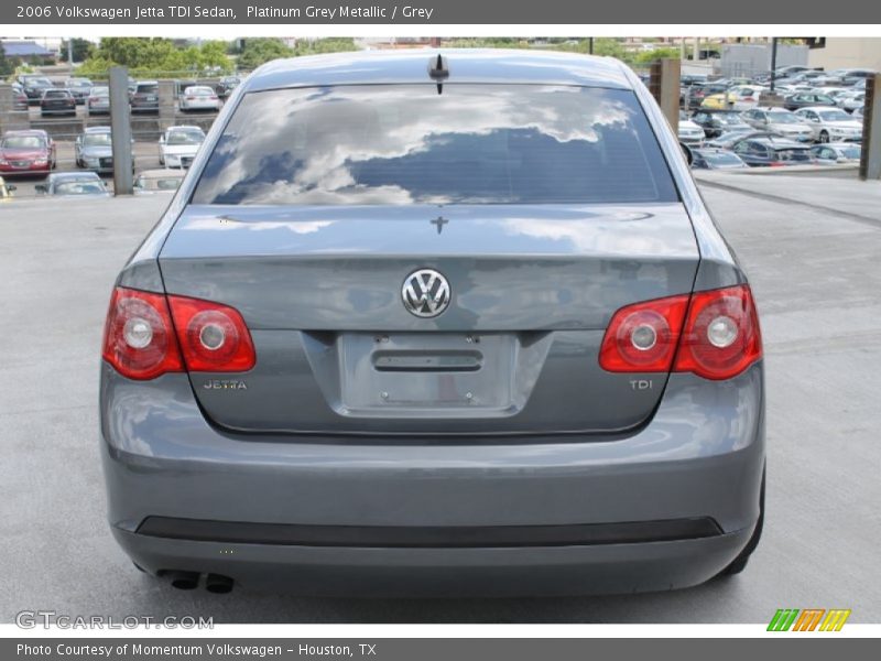 Platinum Grey Metallic / Grey 2006 Volkswagen Jetta TDI Sedan