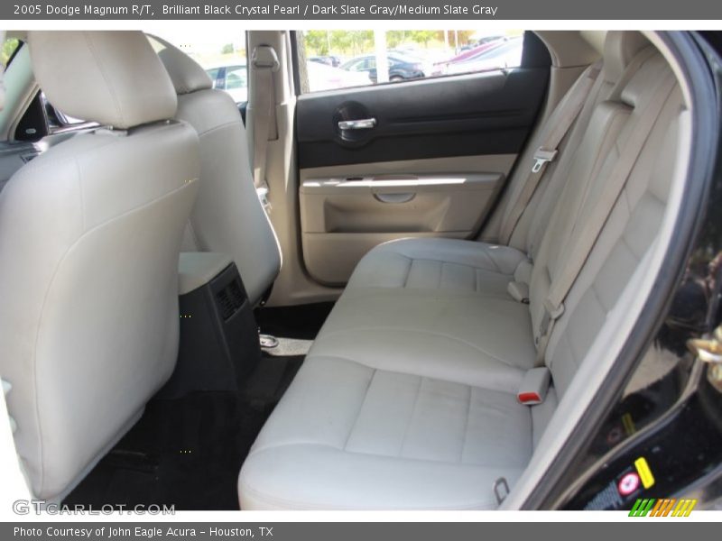 Brilliant Black Crystal Pearl / Dark Slate Gray/Medium Slate Gray 2005 Dodge Magnum R/T