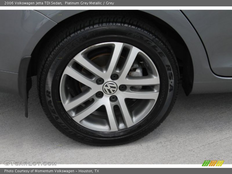 Platinum Grey Metallic / Grey 2006 Volkswagen Jetta TDI Sedan