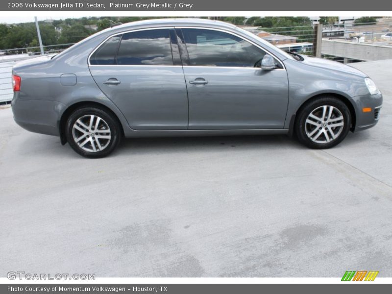 Platinum Grey Metallic / Grey 2006 Volkswagen Jetta TDI Sedan