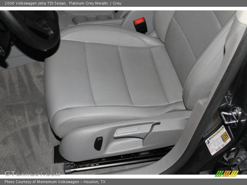 Platinum Grey Metallic / Grey 2006 Volkswagen Jetta TDI Sedan