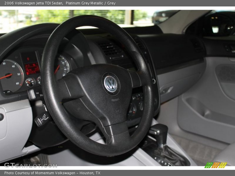 Platinum Grey Metallic / Grey 2006 Volkswagen Jetta TDI Sedan