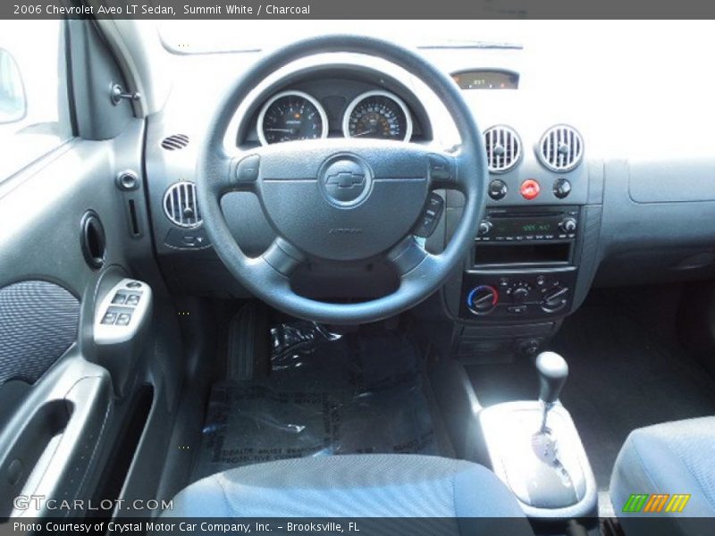 Summit White / Charcoal 2006 Chevrolet Aveo LT Sedan