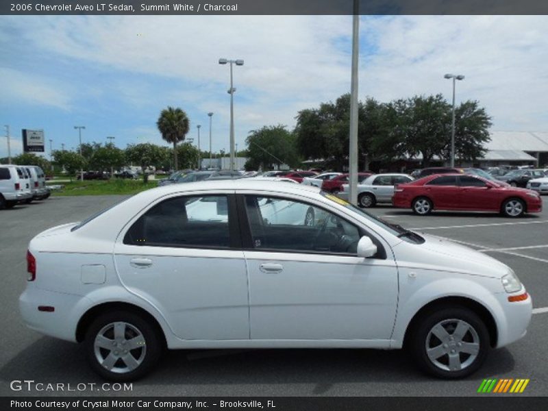 Summit White / Charcoal 2006 Chevrolet Aveo LT Sedan