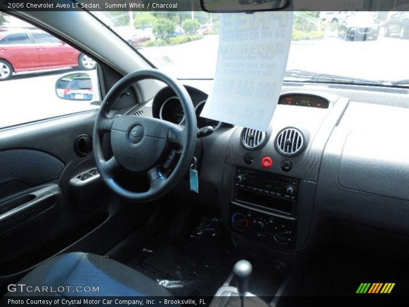 Summit White / Charcoal 2006 Chevrolet Aveo LT Sedan