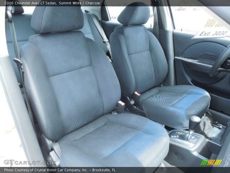 Summit White / Charcoal 2006 Chevrolet Aveo LT Sedan