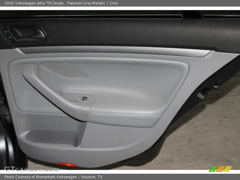 Platinum Grey Metallic / Grey 2006 Volkswagen Jetta TDI Sedan