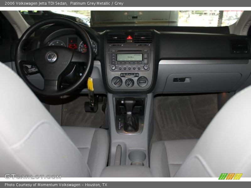 Platinum Grey Metallic / Grey 2006 Volkswagen Jetta TDI Sedan